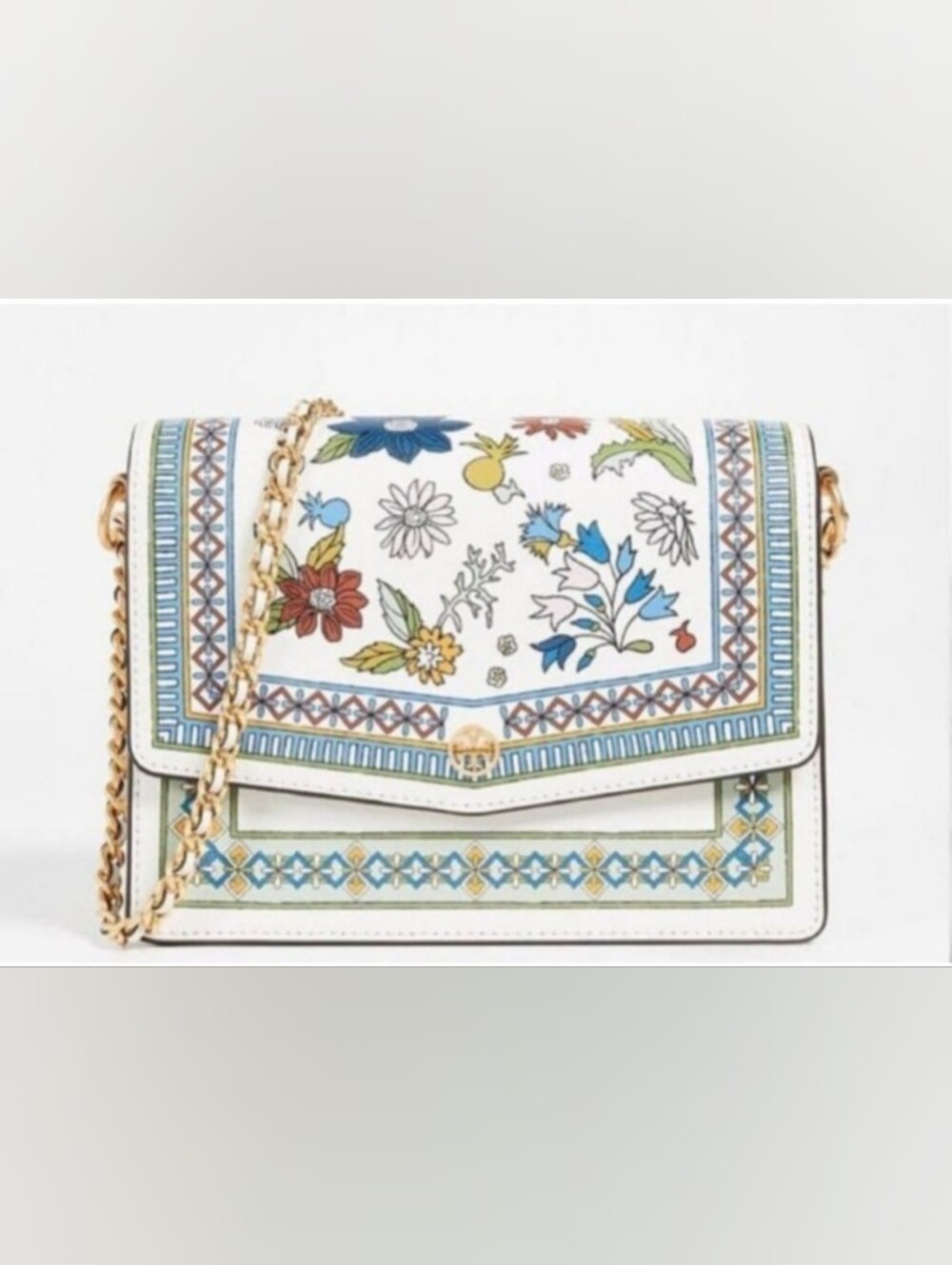 Tory Burch Robinson Floral Shoulder Bag